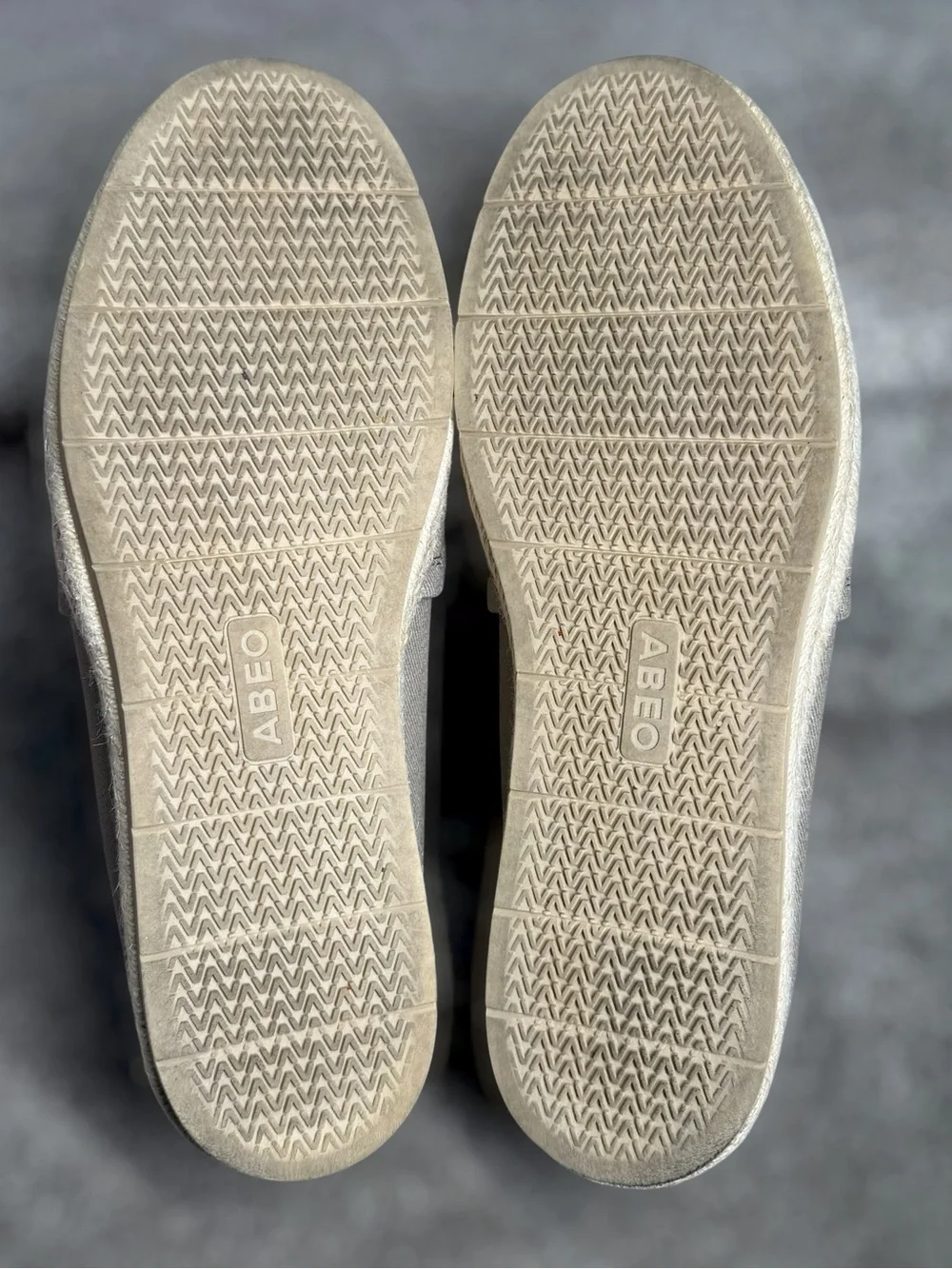 ABEO Isle Slip On Neutral Espadrille Comfort Orthotic Walking Flats Shoes